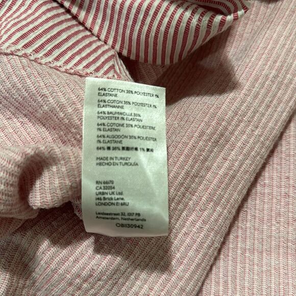 Maeve Everyday Midi Dress | XSmall | Pink + White - Picture 13 of 14